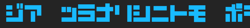 D3 Mouldism Katakana font